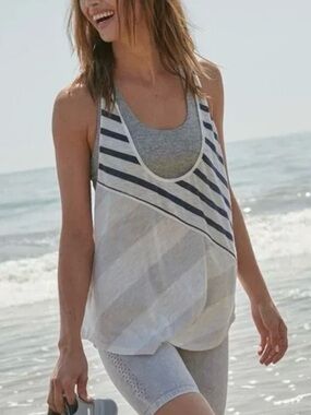 NWOT Free People Movement Keep Rolling Racerback Tank Top